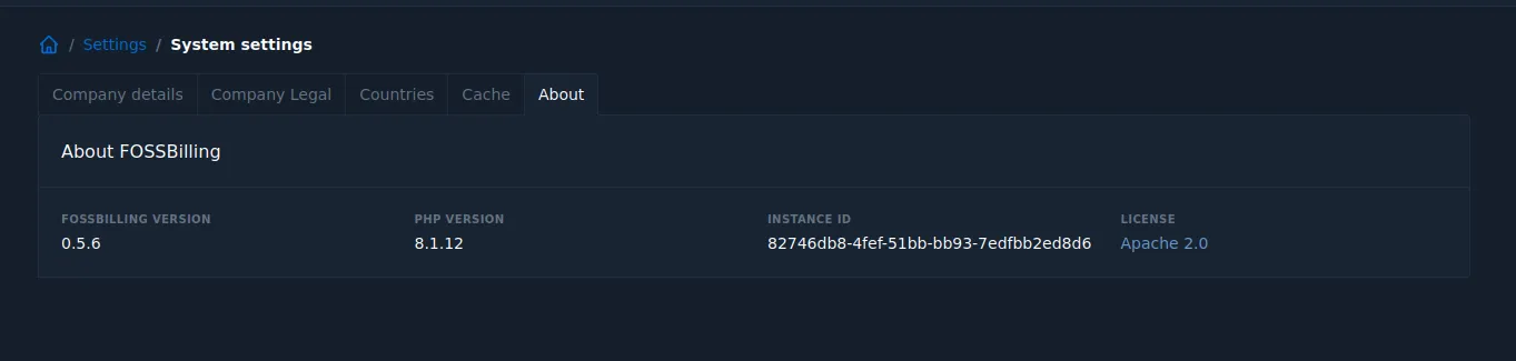 Instance ID location
